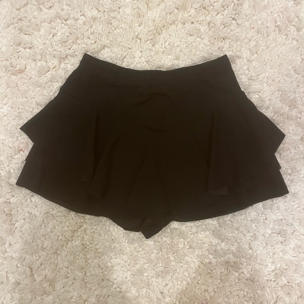 SHEIN comfortable stretch skort black